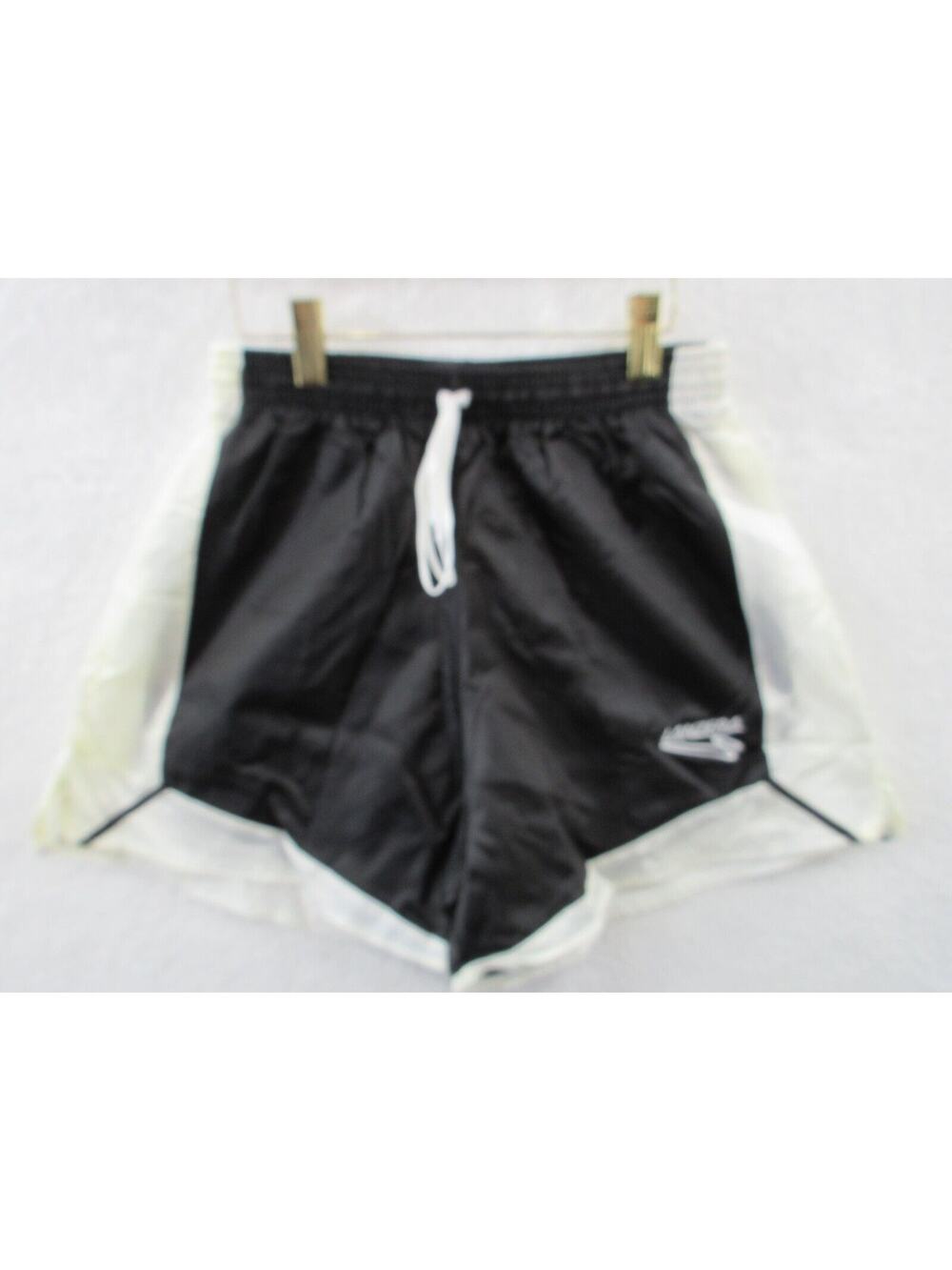 NWT 90s Vintage LANZERA Men's Small Nylon Soccer Shorts MADE IN USA